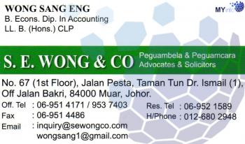 S.E. WONG & CO